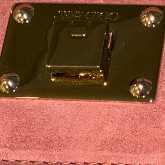 Authentic Jimmy Choo Envelope Clutch Rosetta Suede - Picture 5 of 6